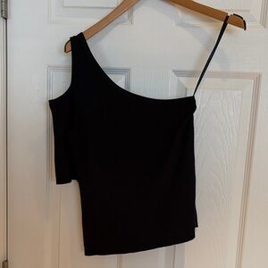 Banana Republic Black Asymmetrical Camisole